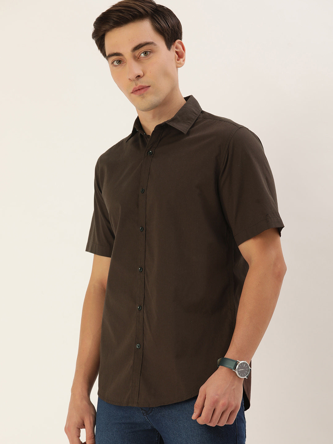 Solid Casual Shirt