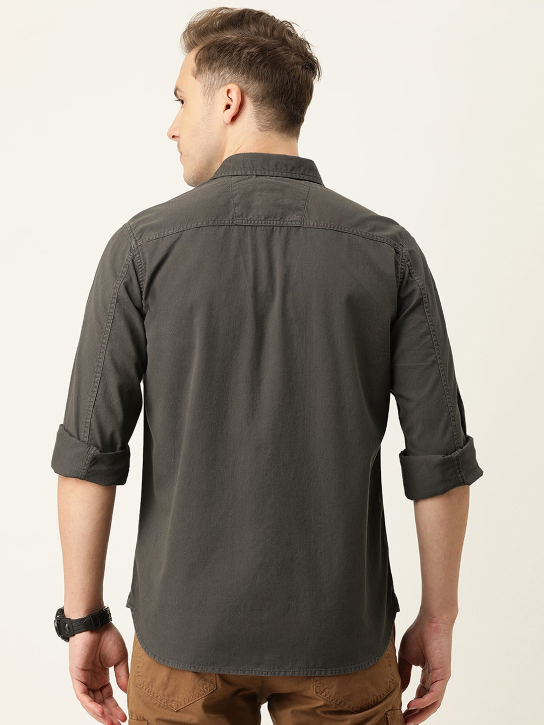 Solid Casual Shirt