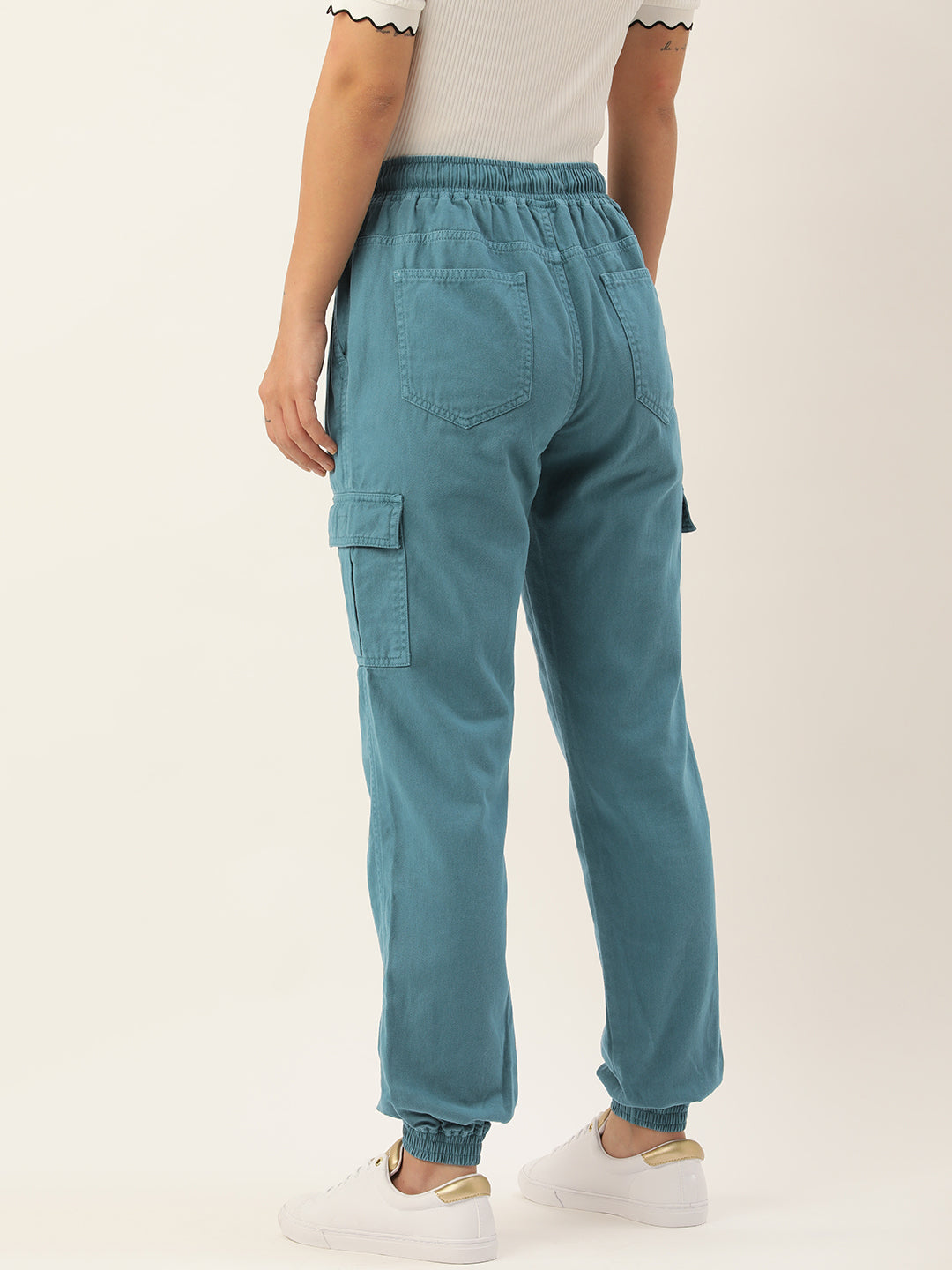 Solid Cargos Trousers