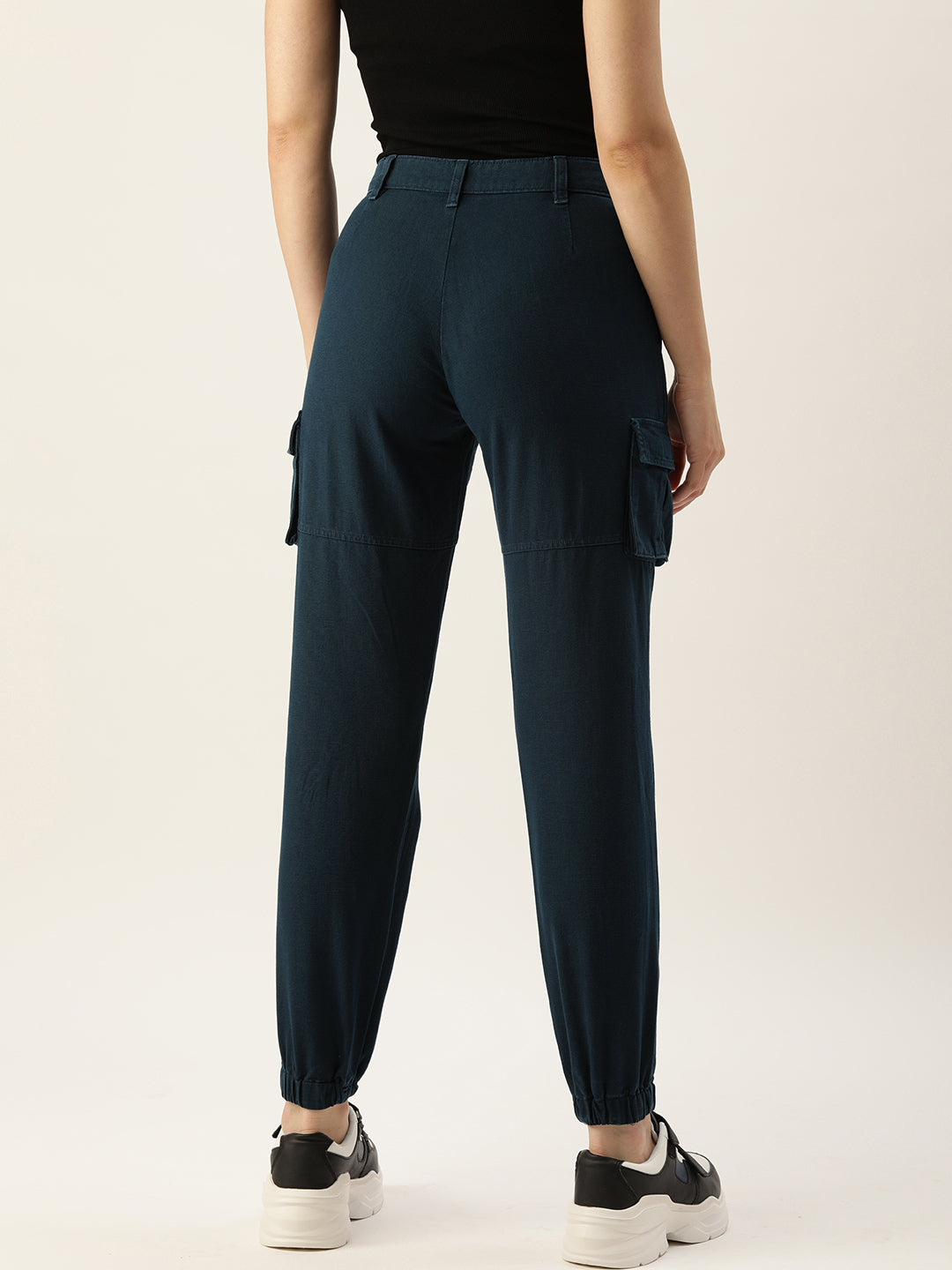 Pleated Joggers Trousers