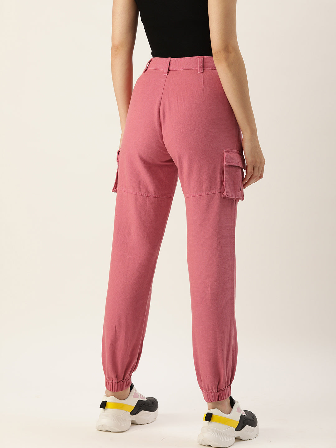 Pleated Joggers Trousers