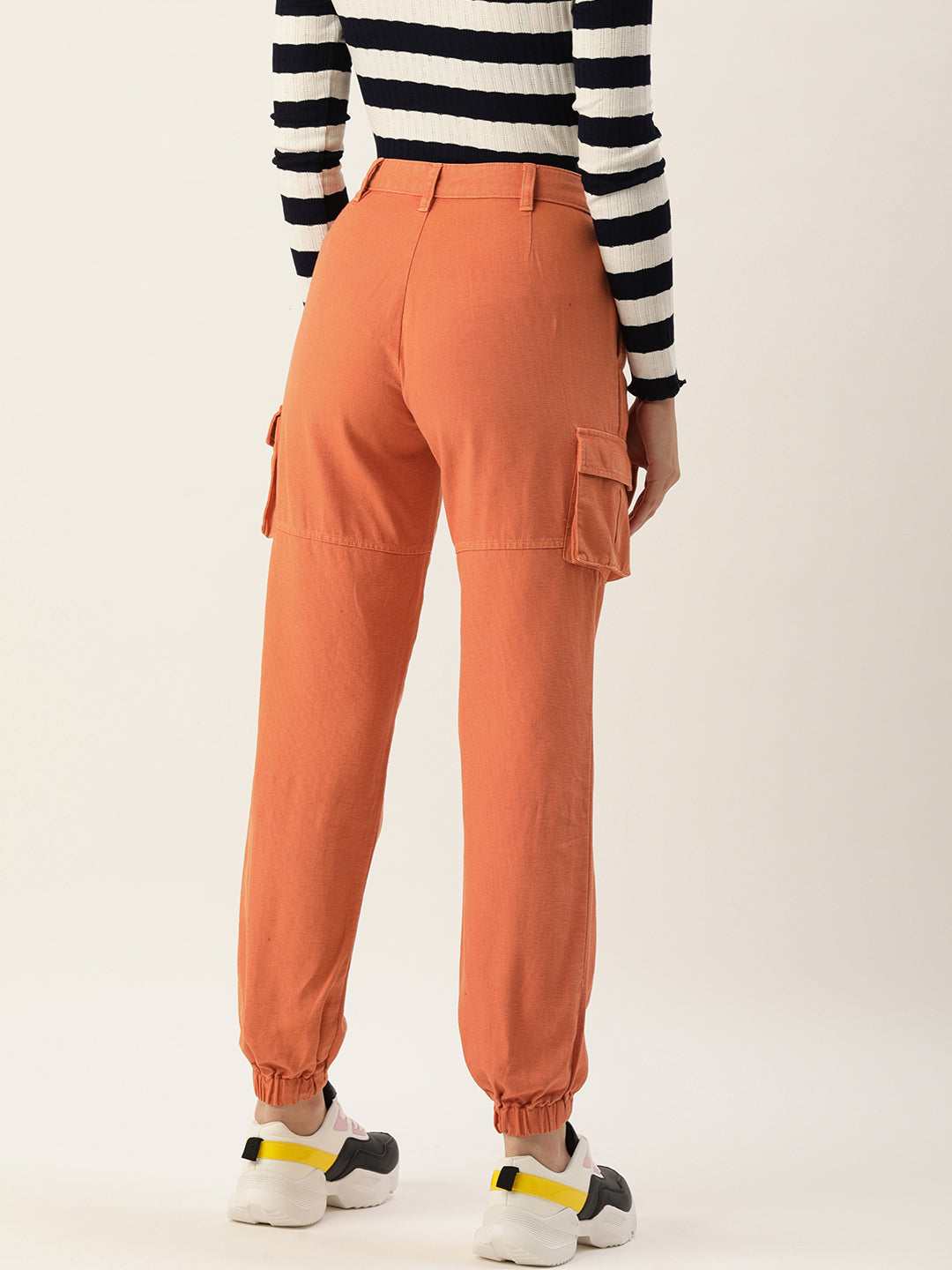 Pleated Joggers Trousers