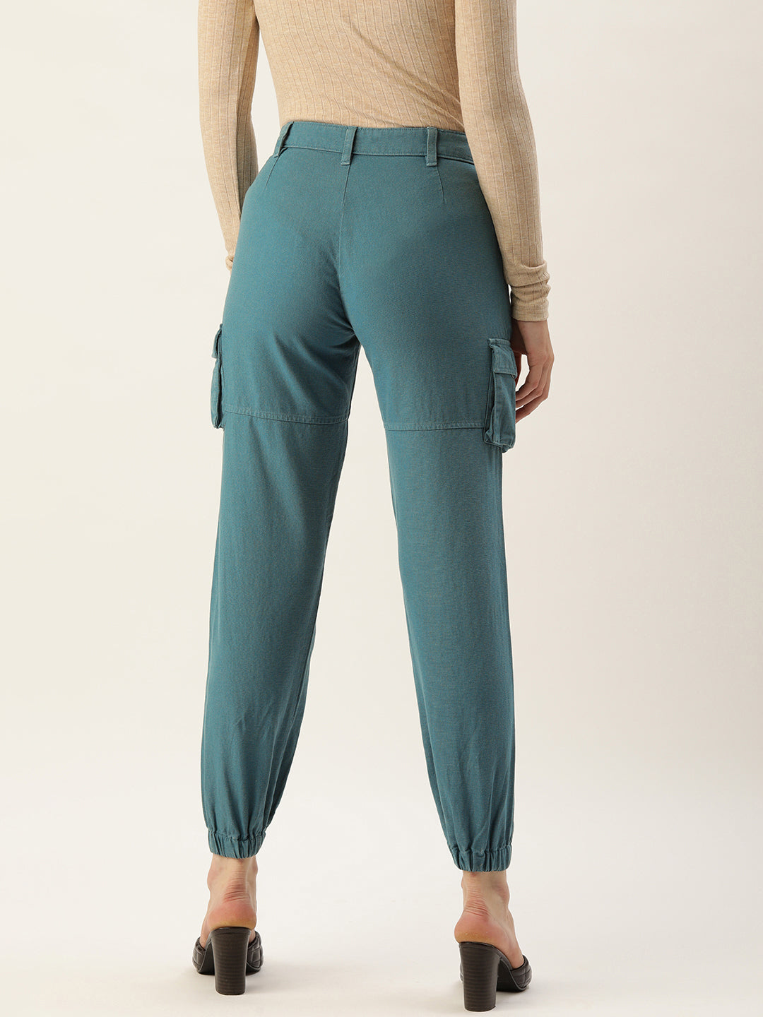Pleated Joggers Trousers