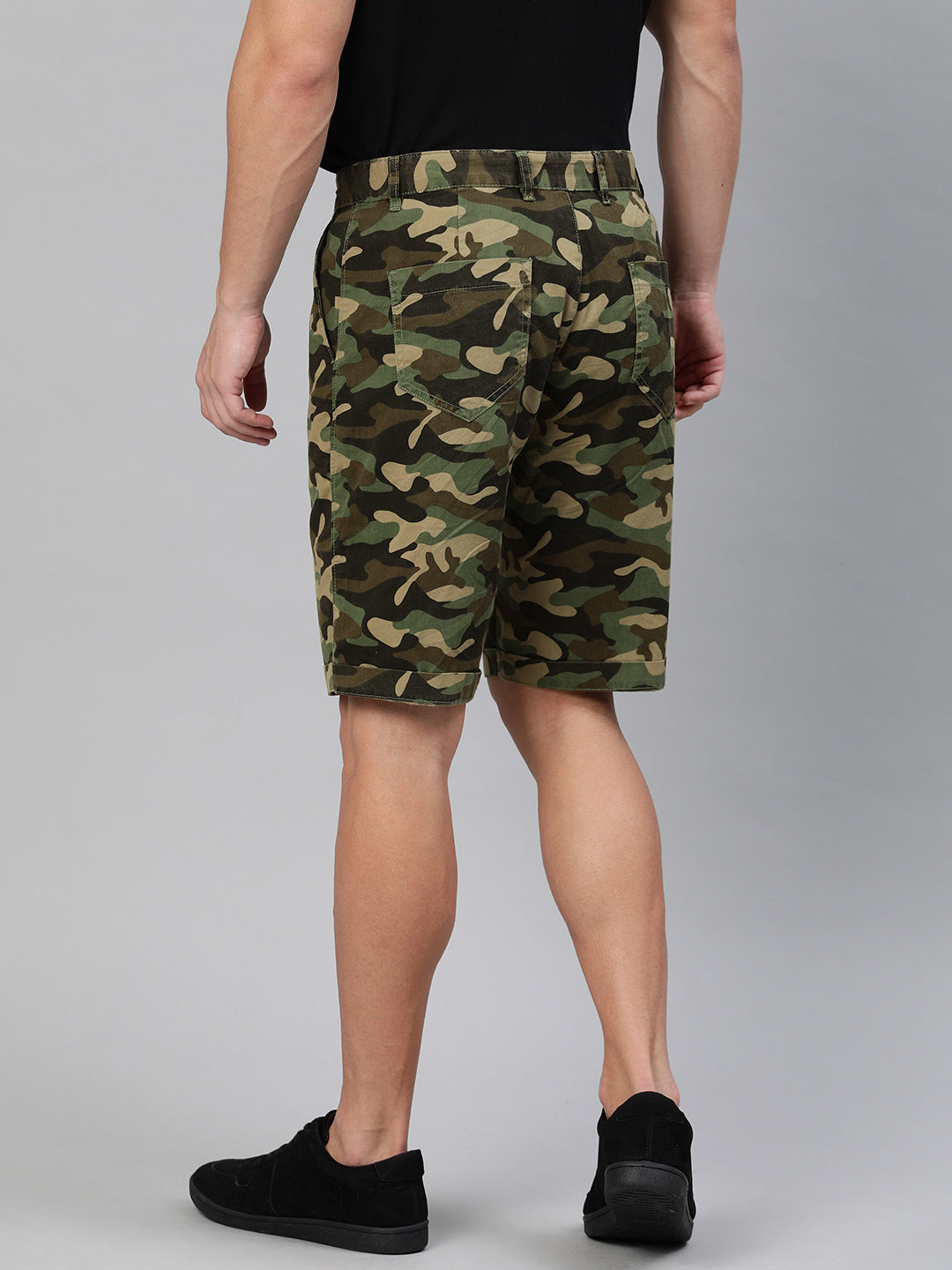 Printed Chino Shorts