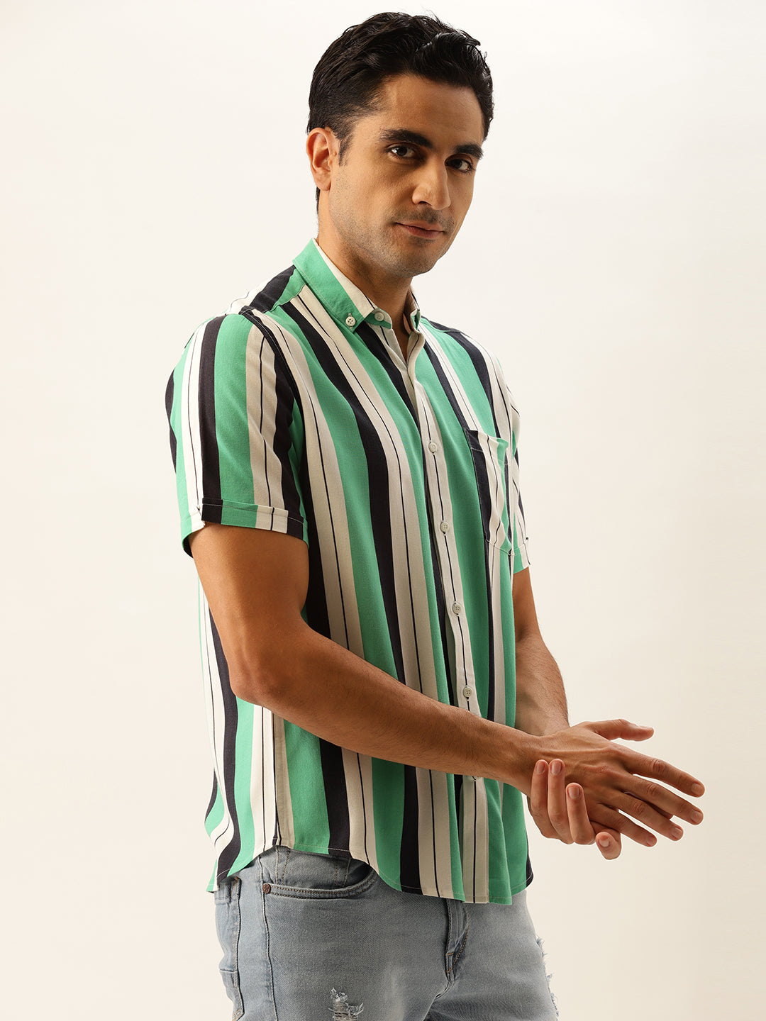 Striped Casual Shirt