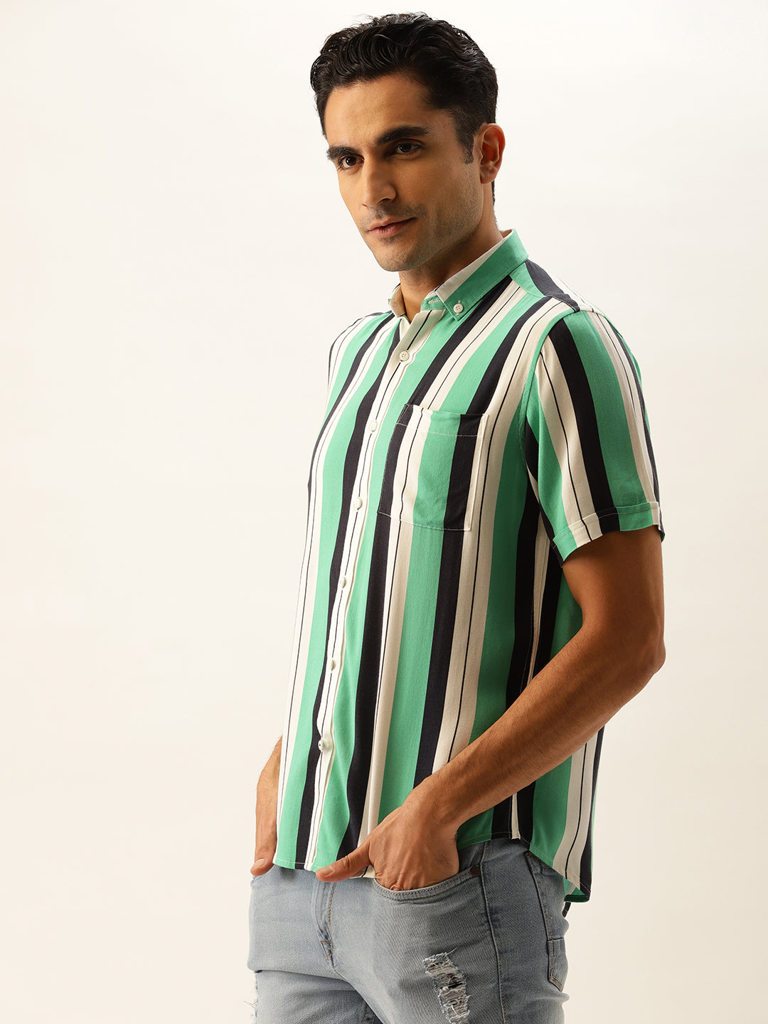 Striped Casual Shirt