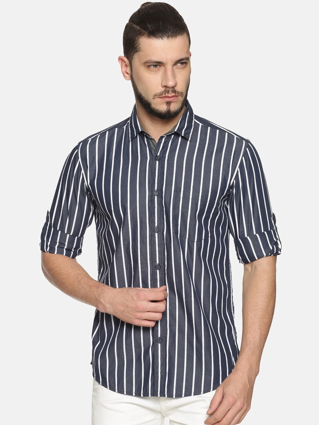 Striped Casual Shirt
