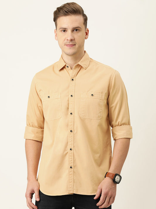 Solid Casual Shirt