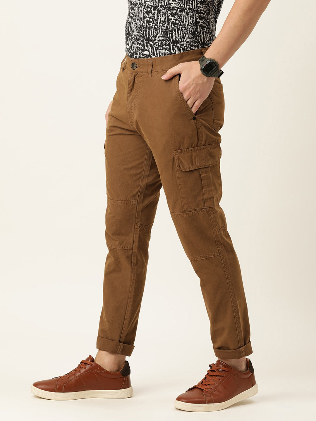 Solid Cargo Trousers