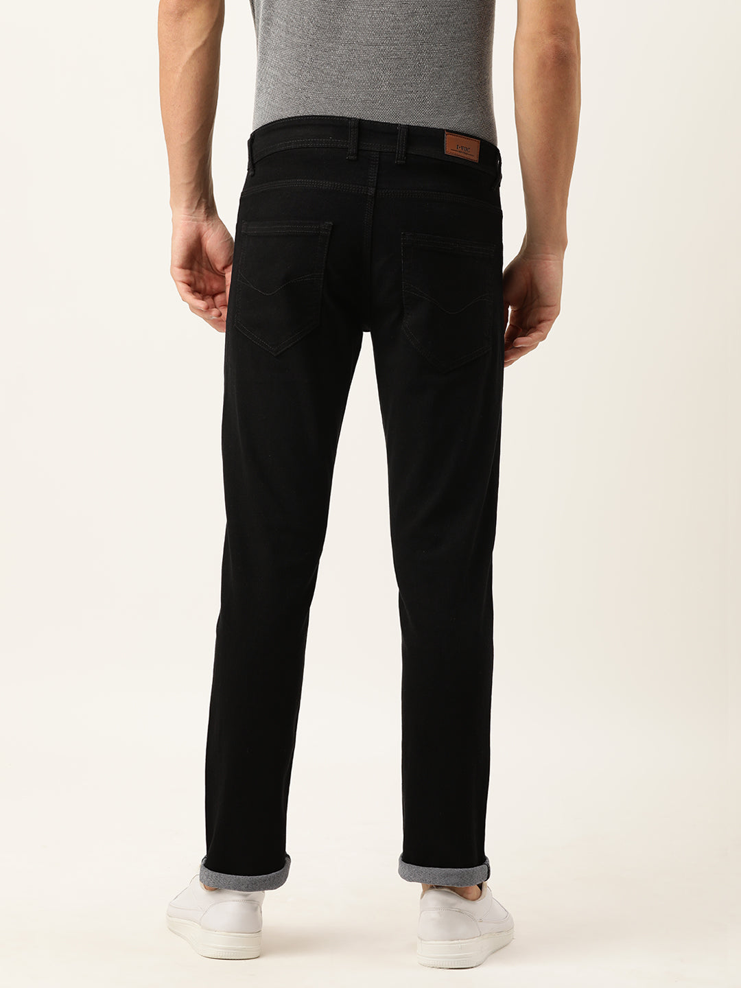 Solid Jeans