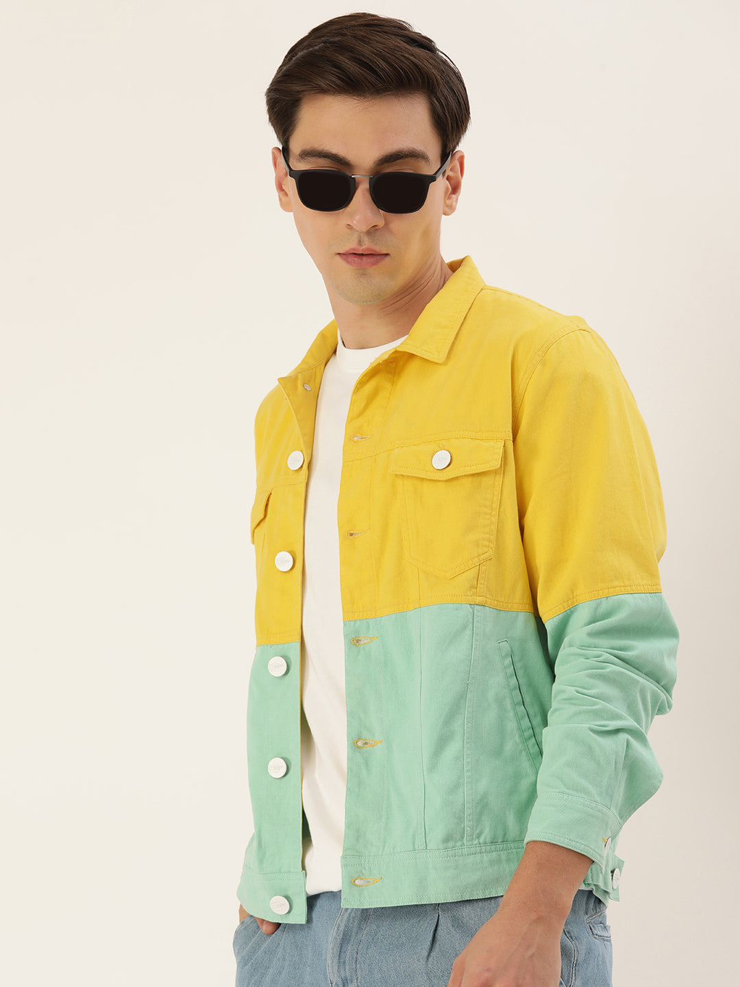Colourblocked Jacket