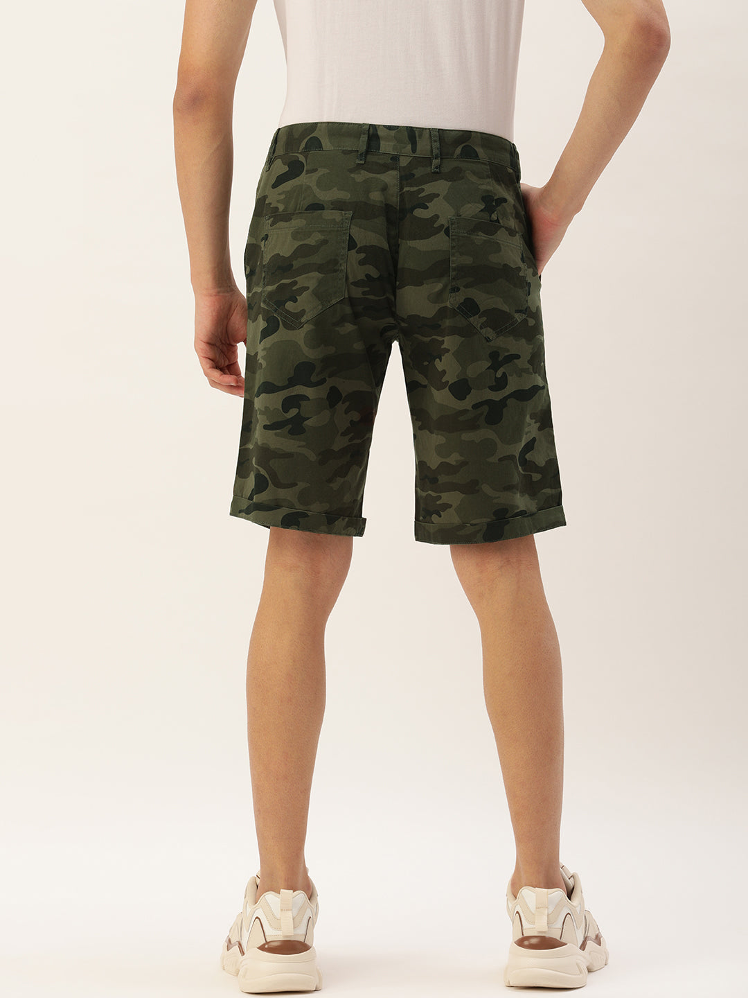 Printed Chino Shorts