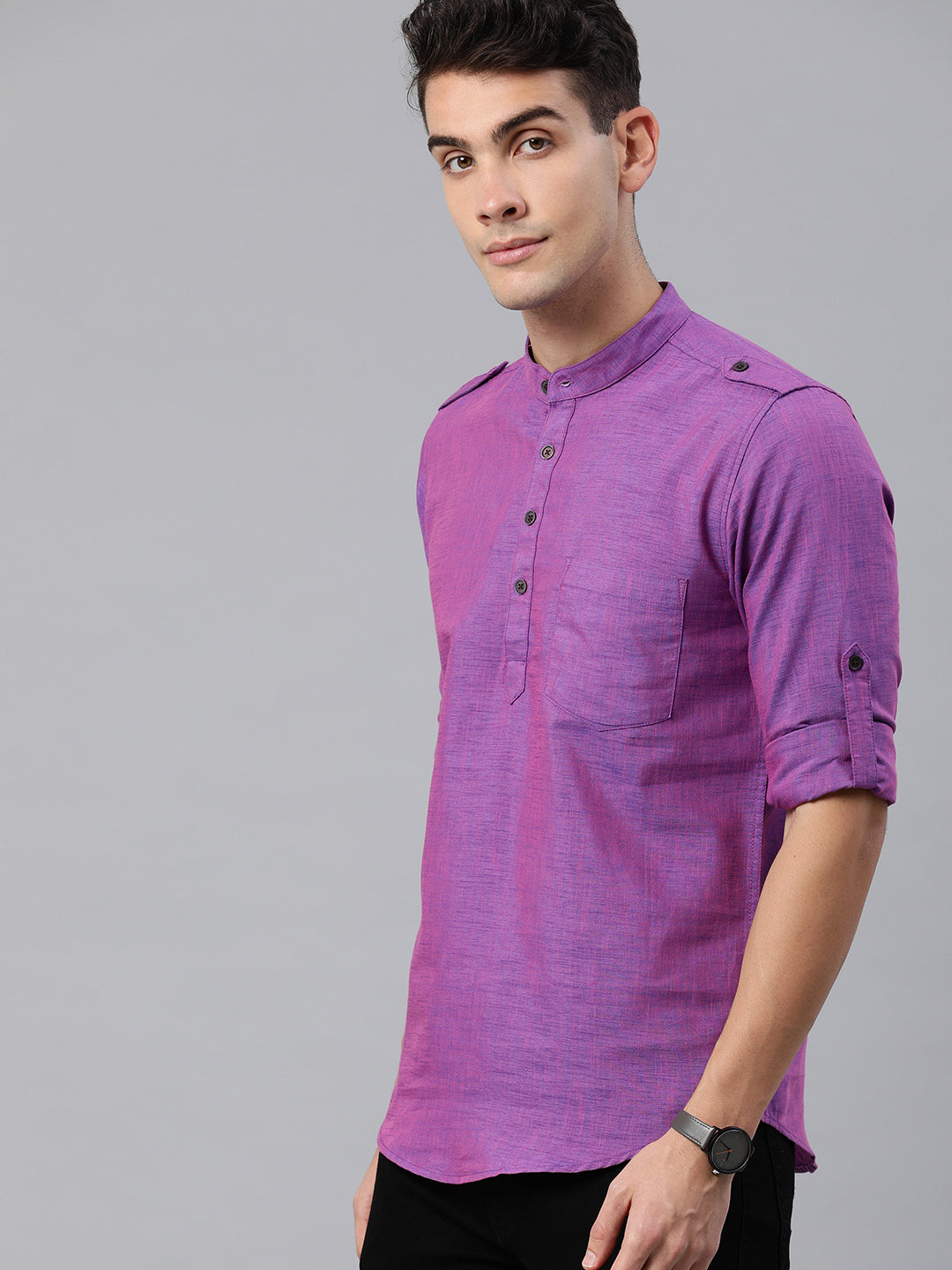 Solid Pathani Kurta