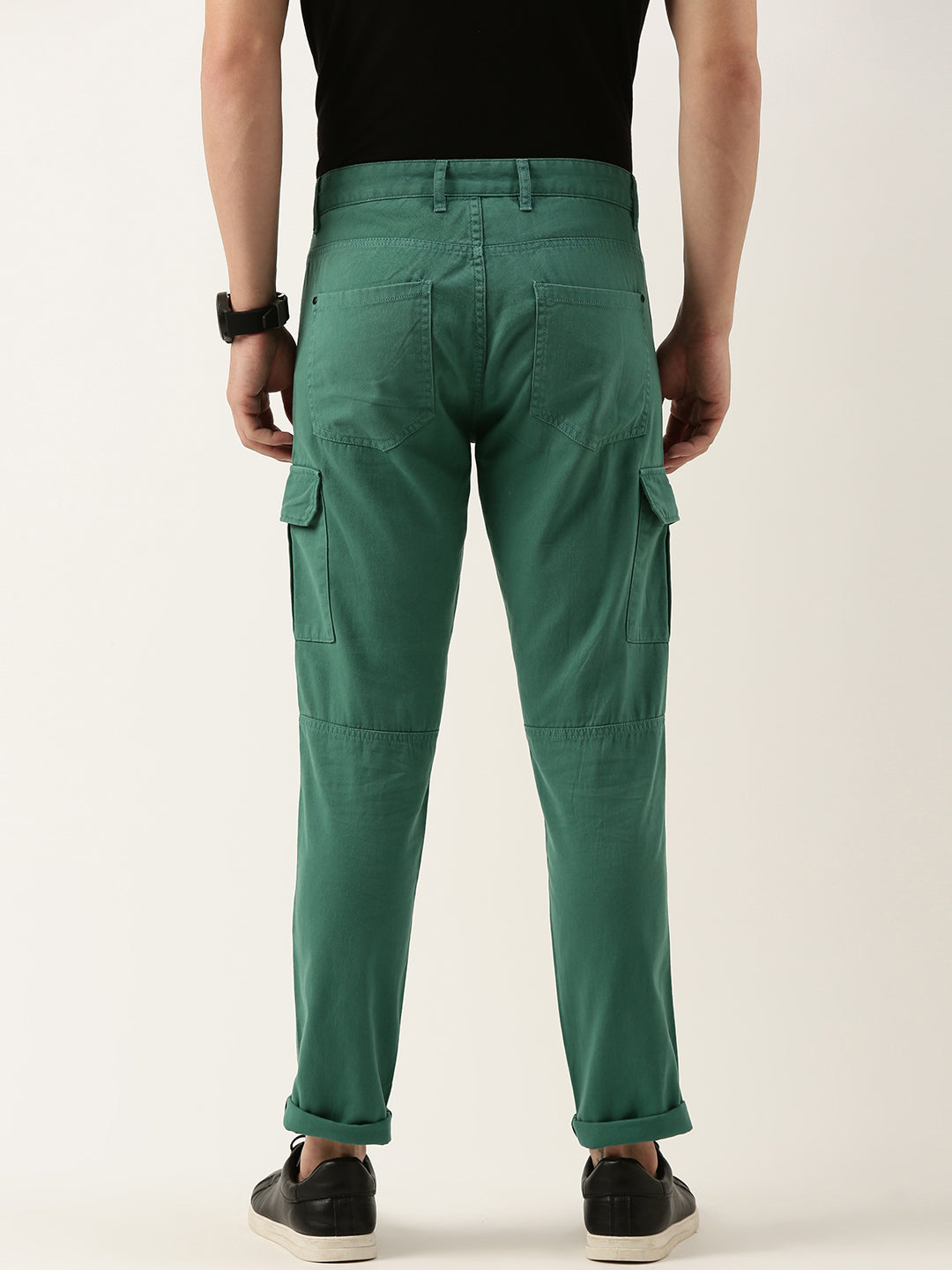 Solid Cargos Trouser