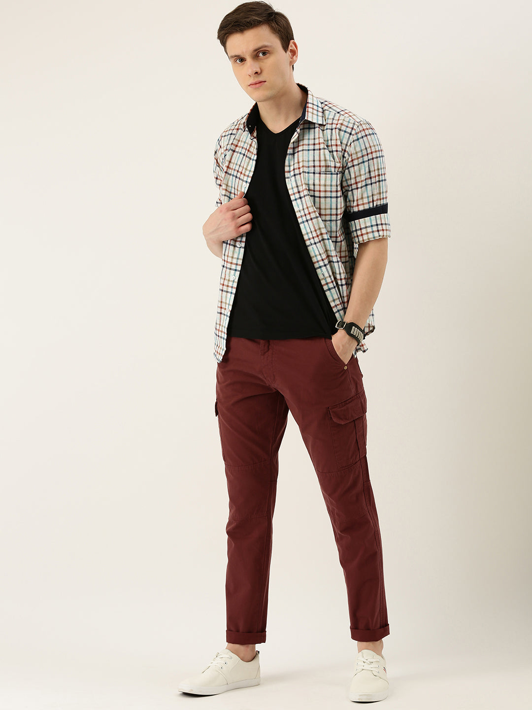 Solid Cargo Trouser