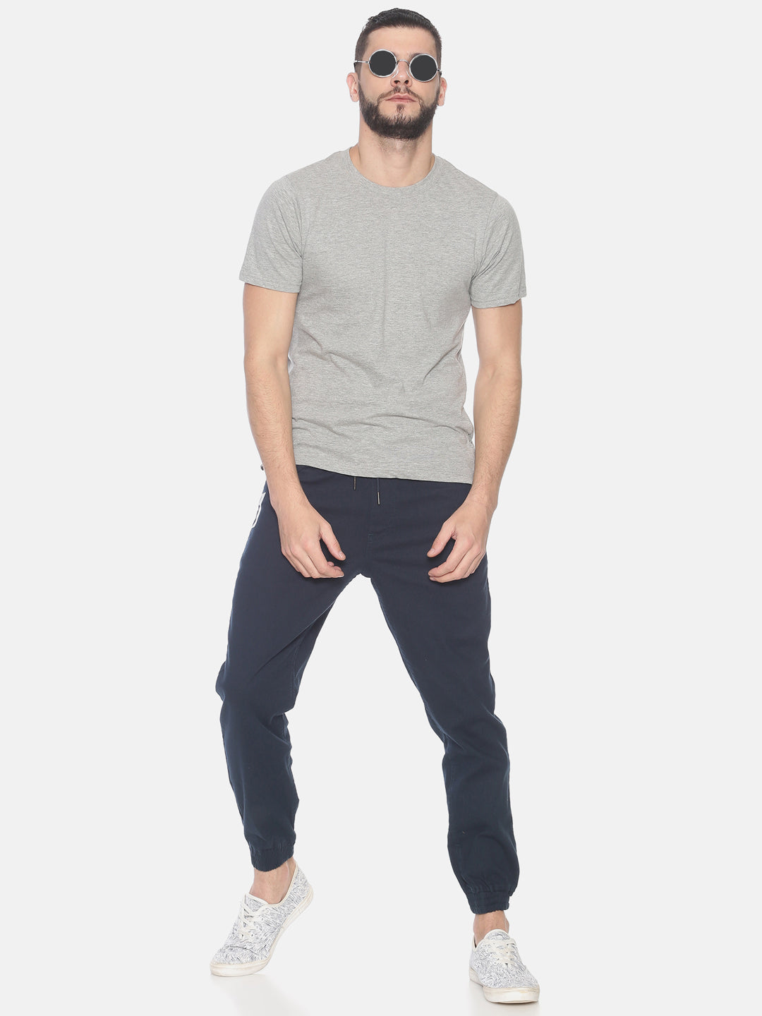 Solid Casual Jogger