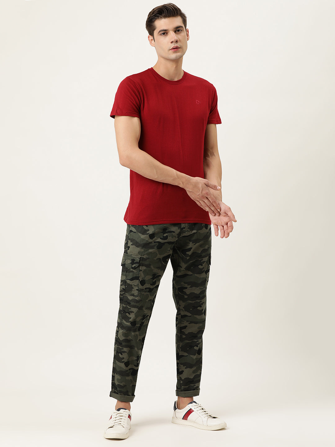 Printed Cargo Trouser