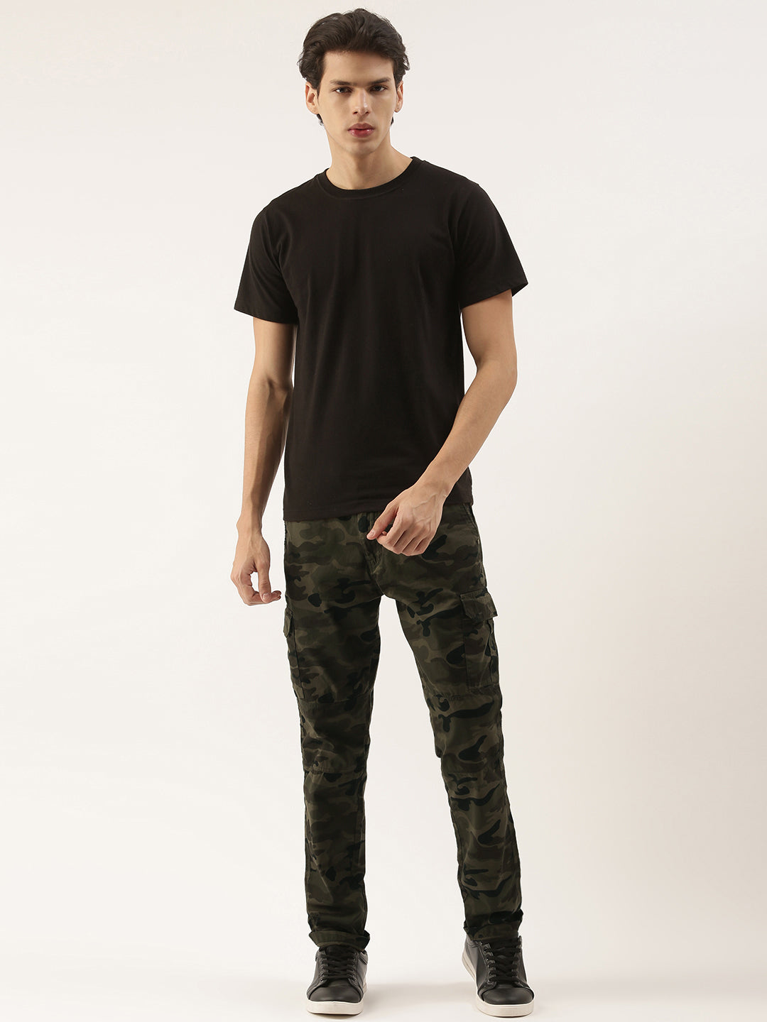 Printed Cargo Trouser