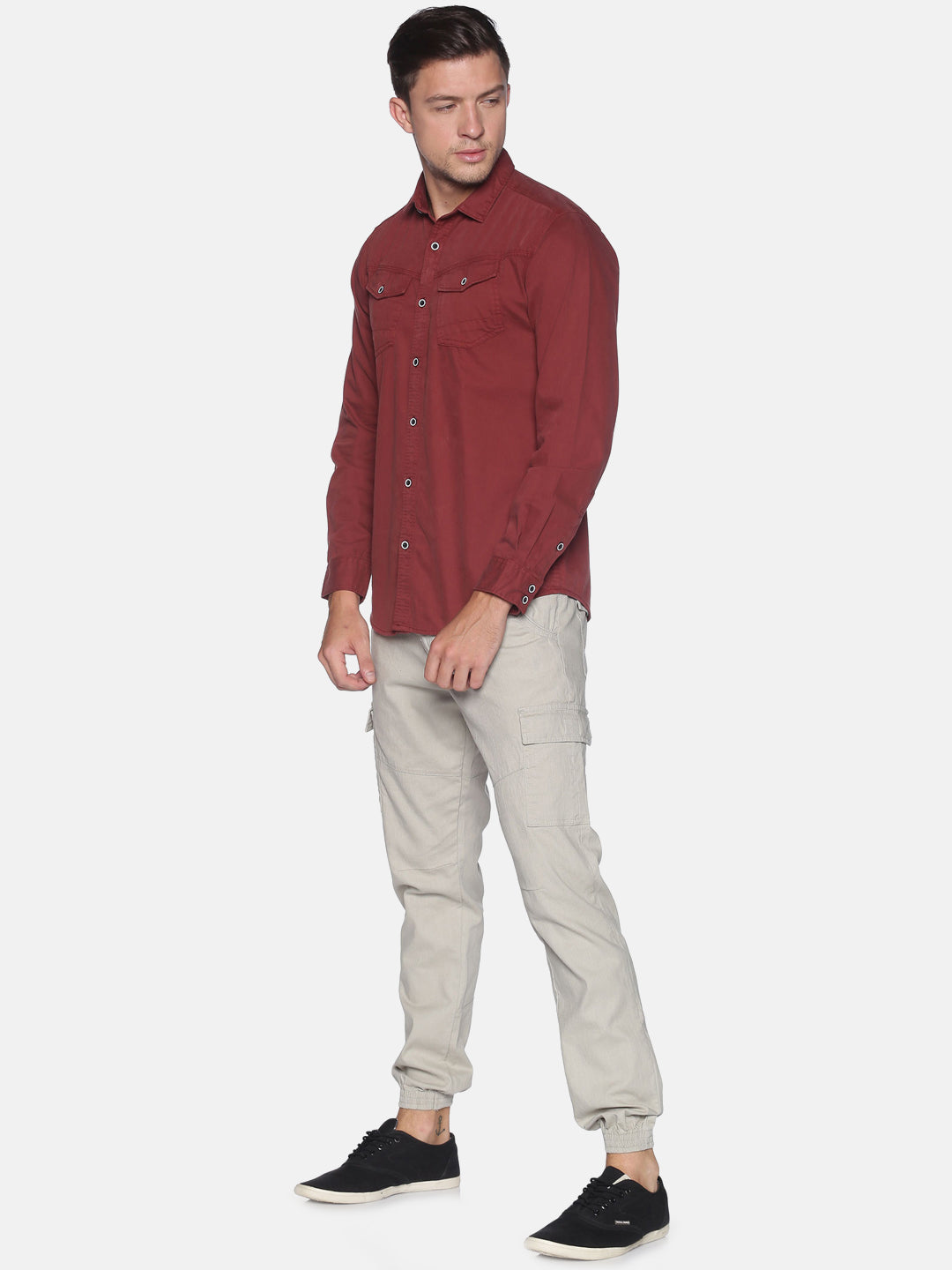 Solid Cargo Jogger
