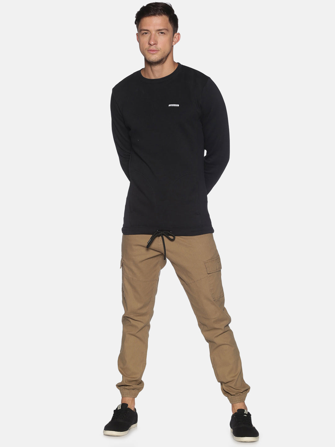 Solid Cargo Jogger