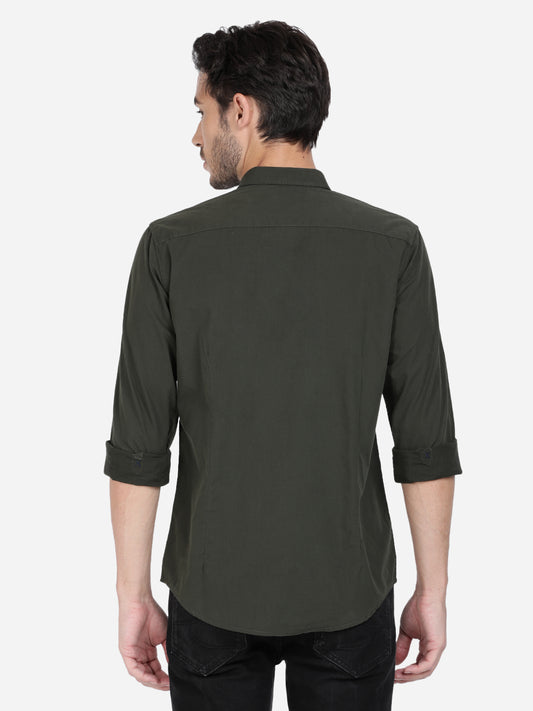 Colorblock Casual Shirt