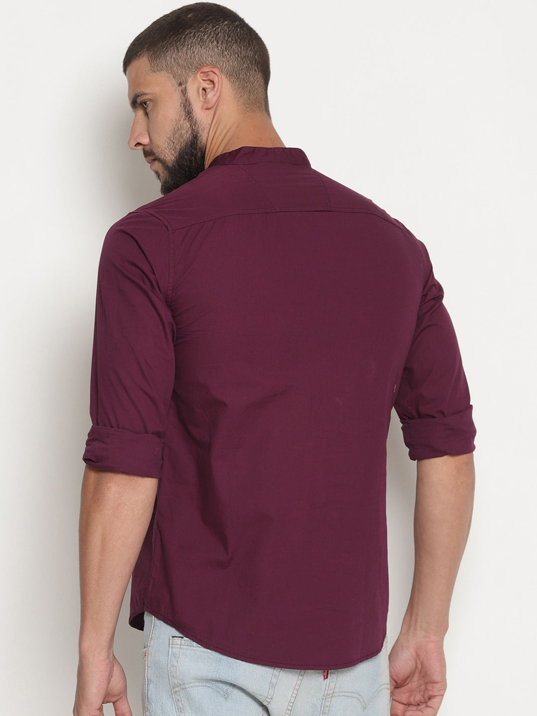 Solid Casual Shirt