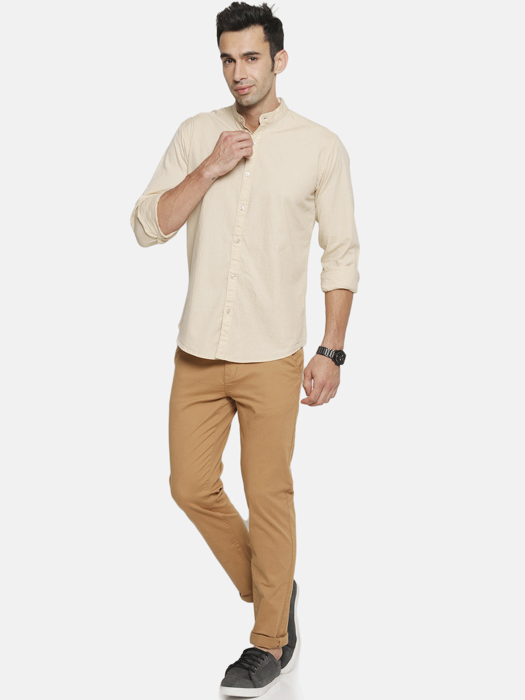 Solid Casual Shirt