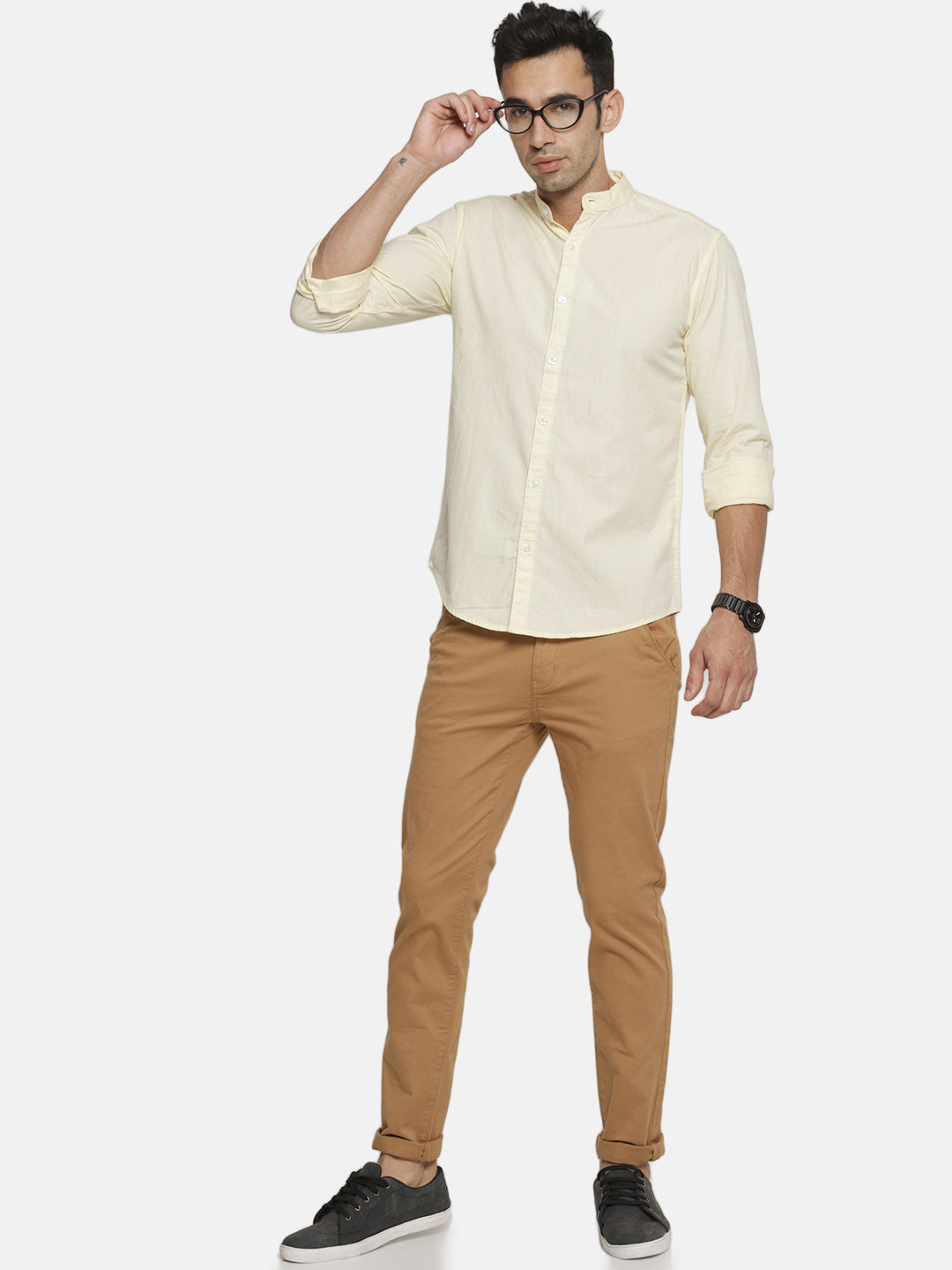 Solid Casual Shirt