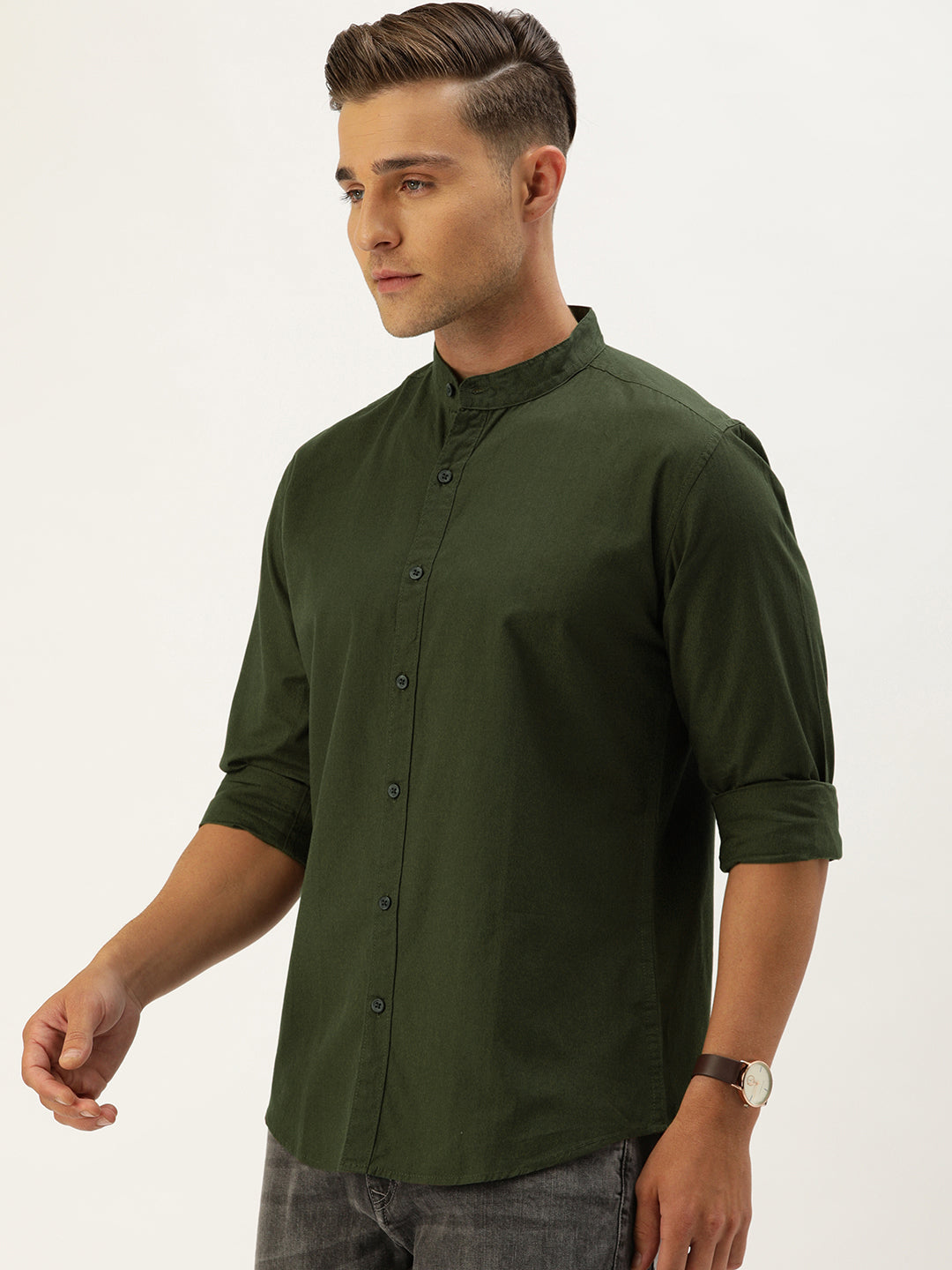 Solid Casual Shirt
