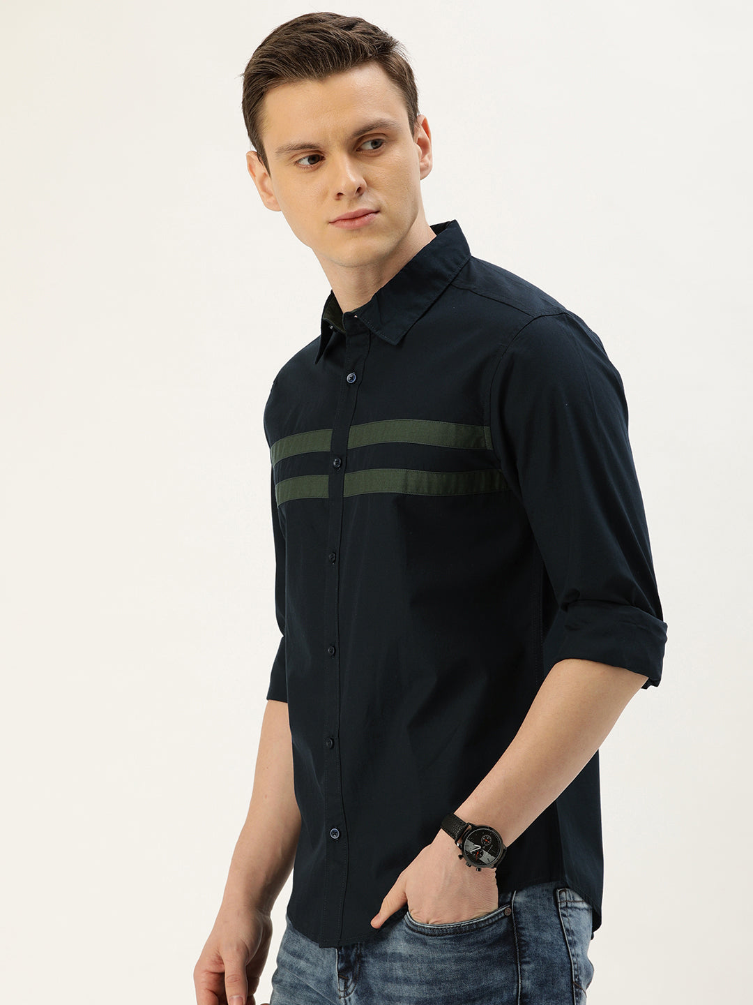 Solid Casual Shirt