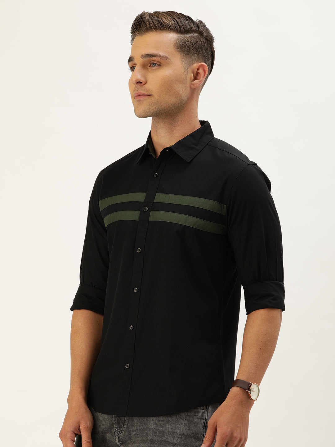 Solid Casual Shirt