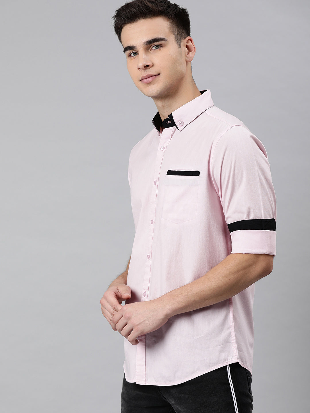 Solid Casual Shirt