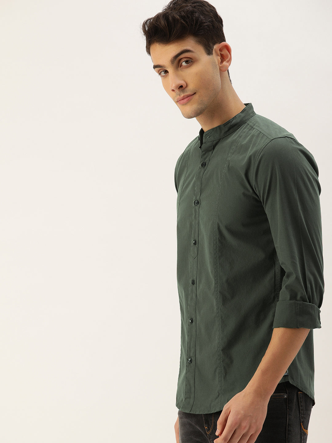 Solid Casual Shirt