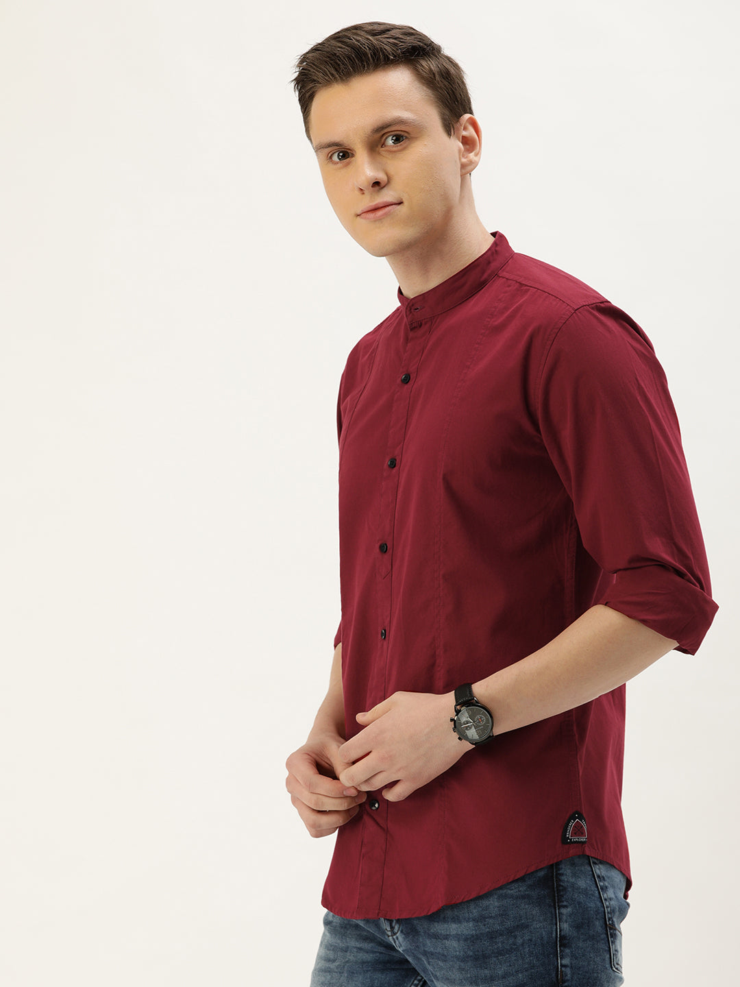 Solid Casual Shirt