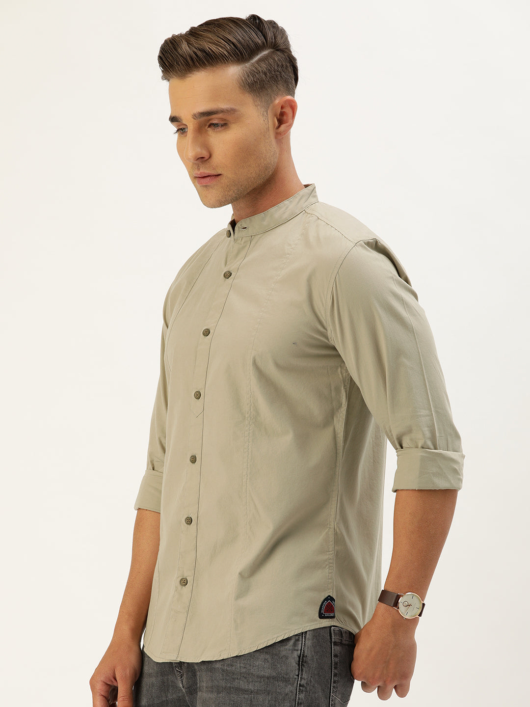 Solid Casual Shirt