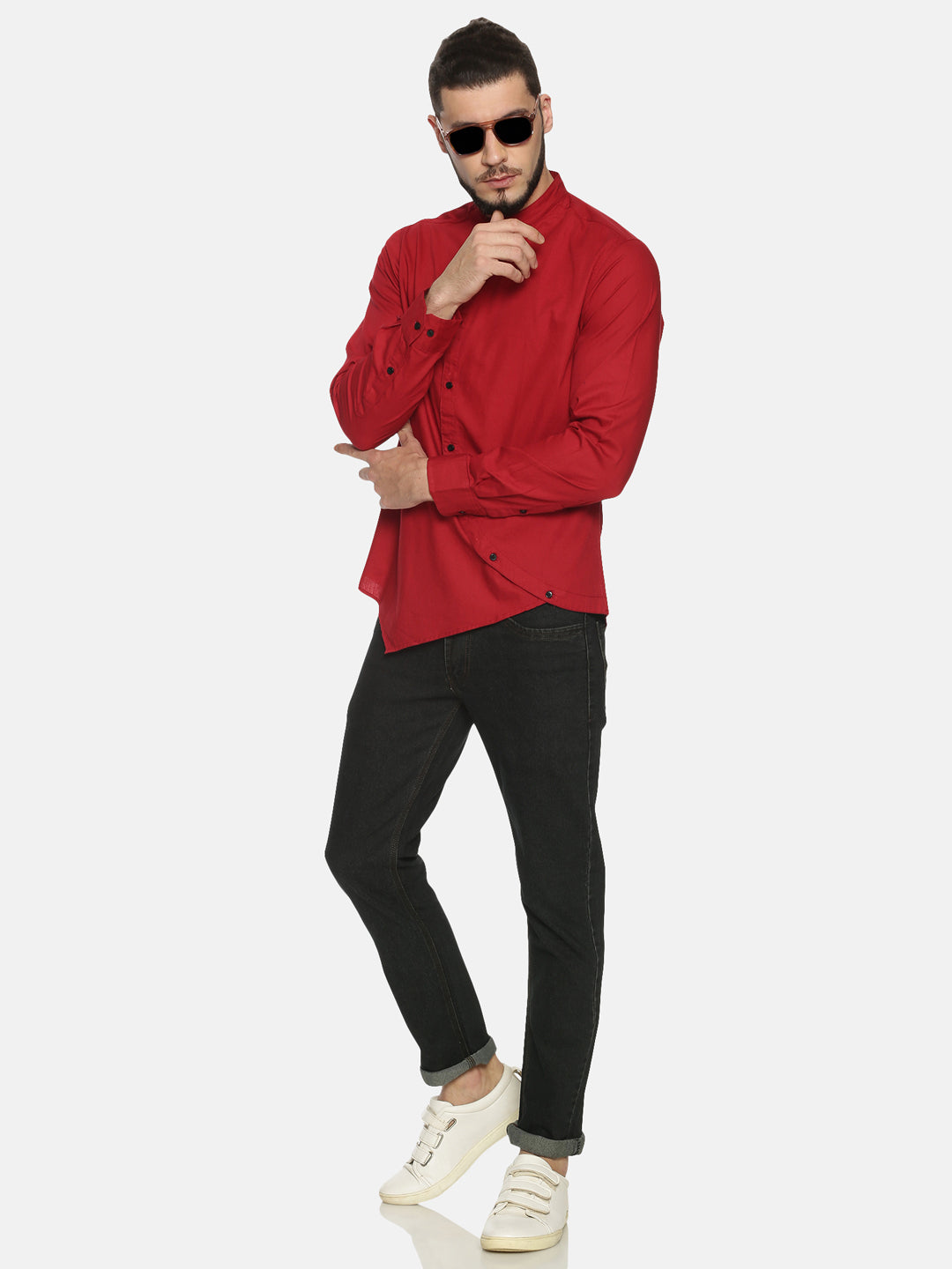 Solid Casual Shirt