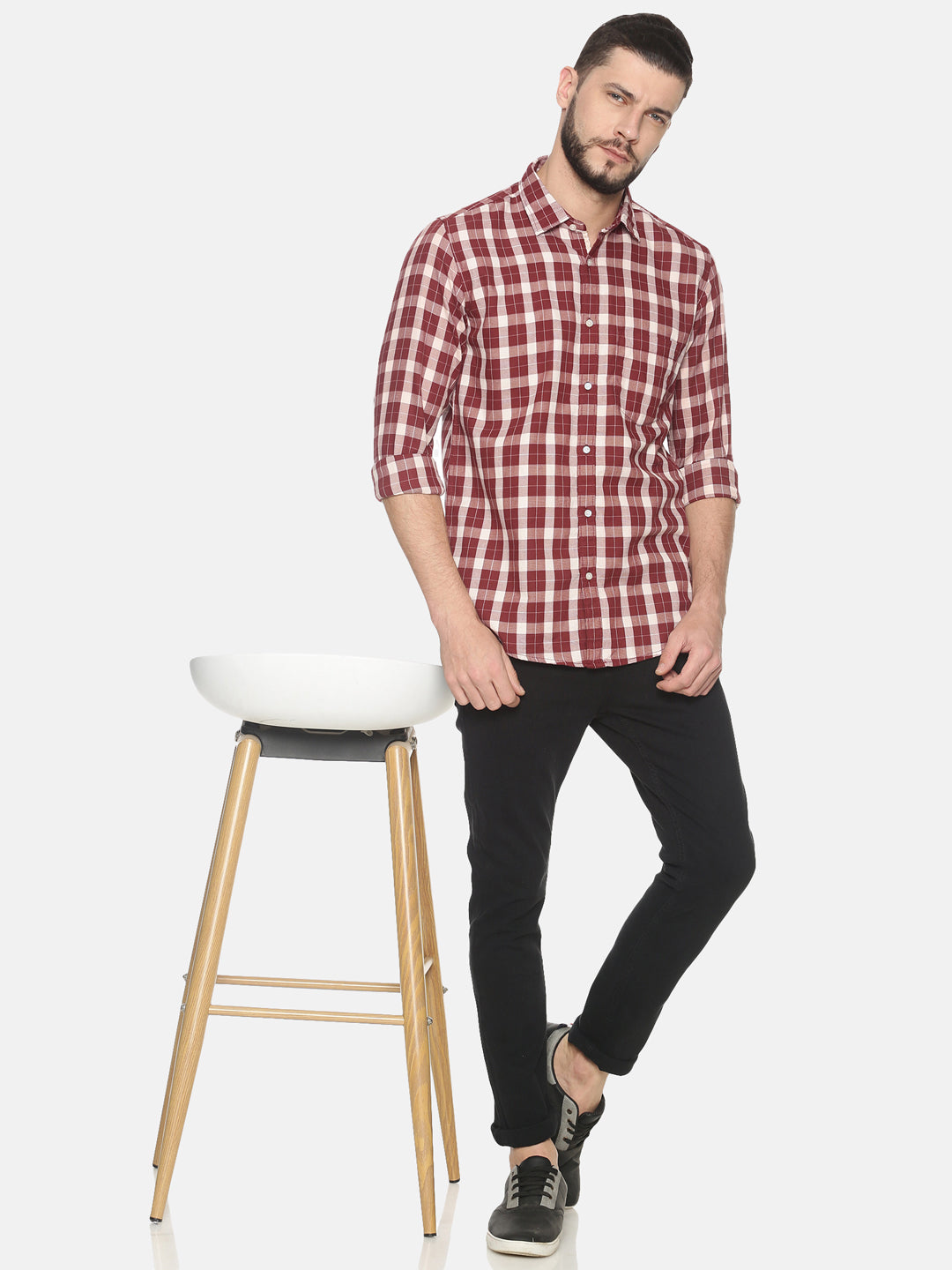 Checkered Casual Shirt