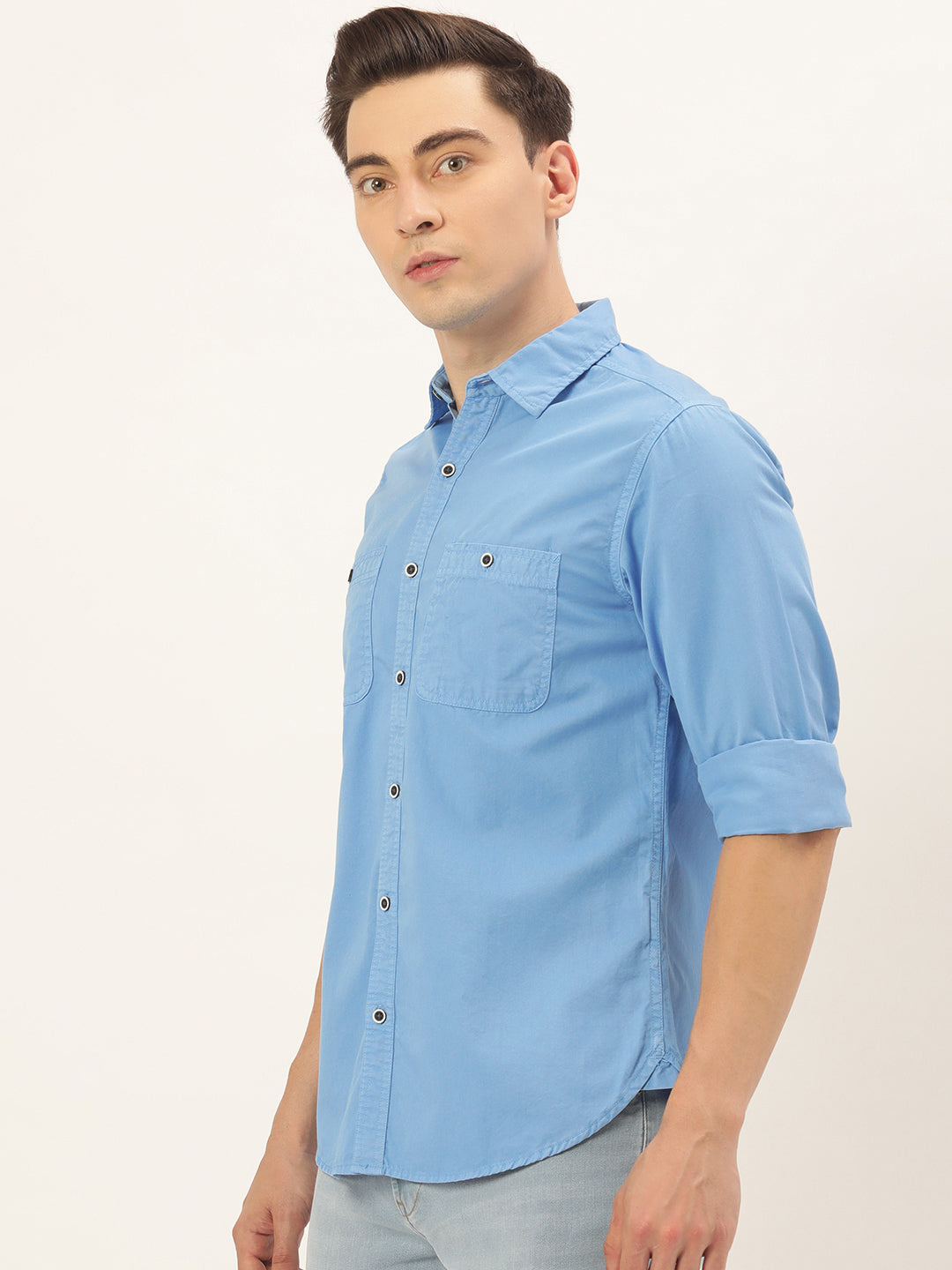 Solid Casual Shirt