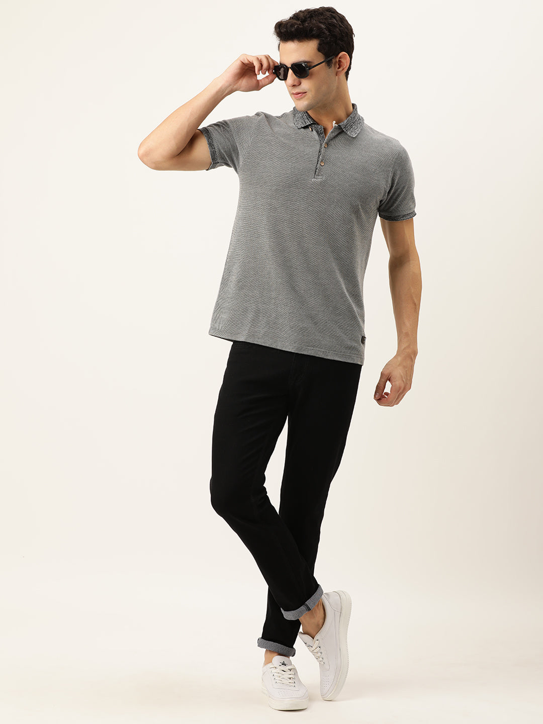 Solid Jeans