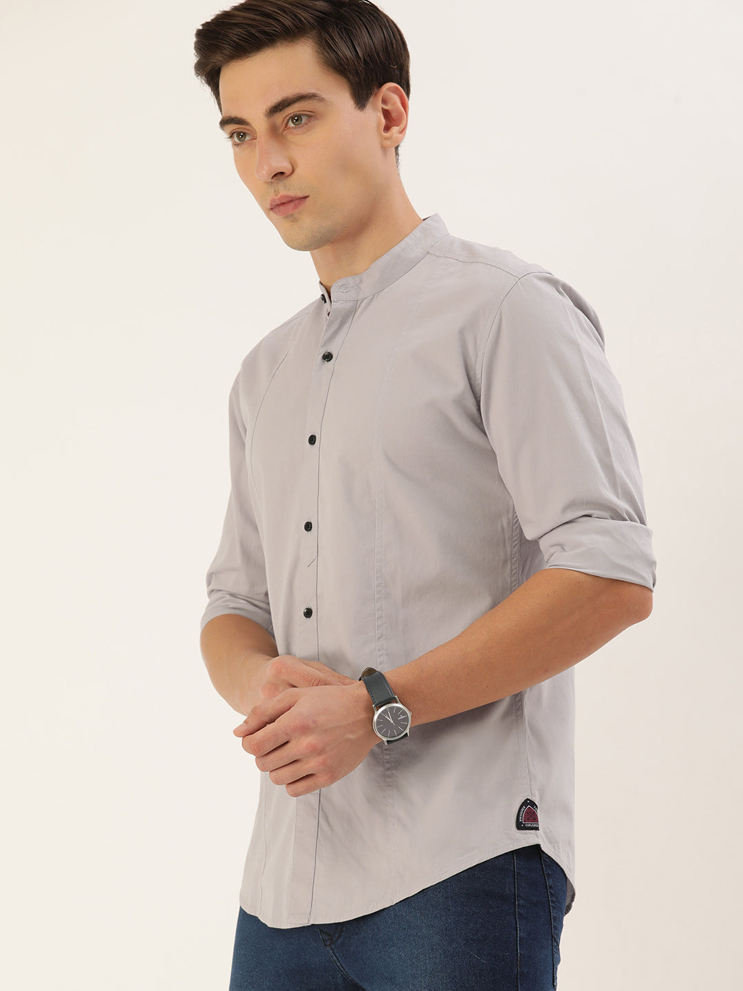 Solid Casual Shirt
