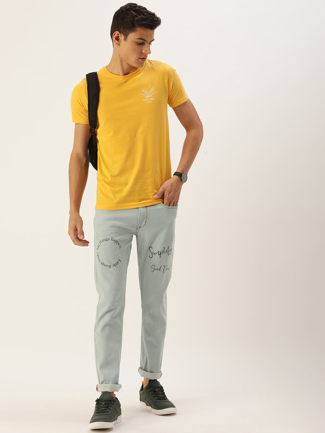 Printed Jeans