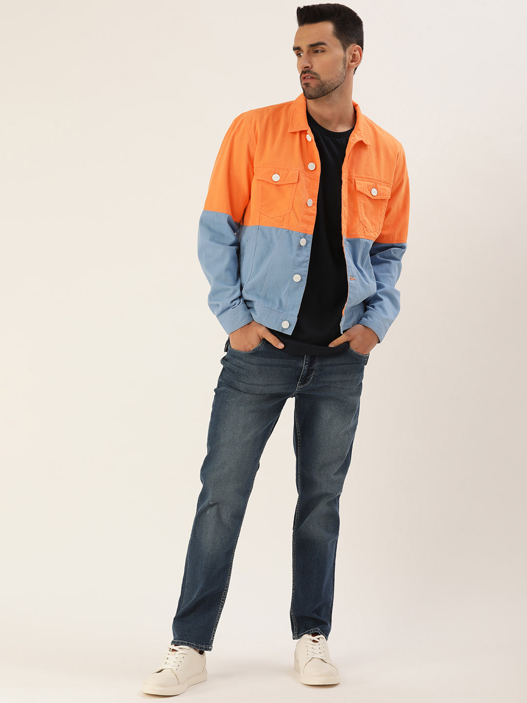 Colourblocked Jacket