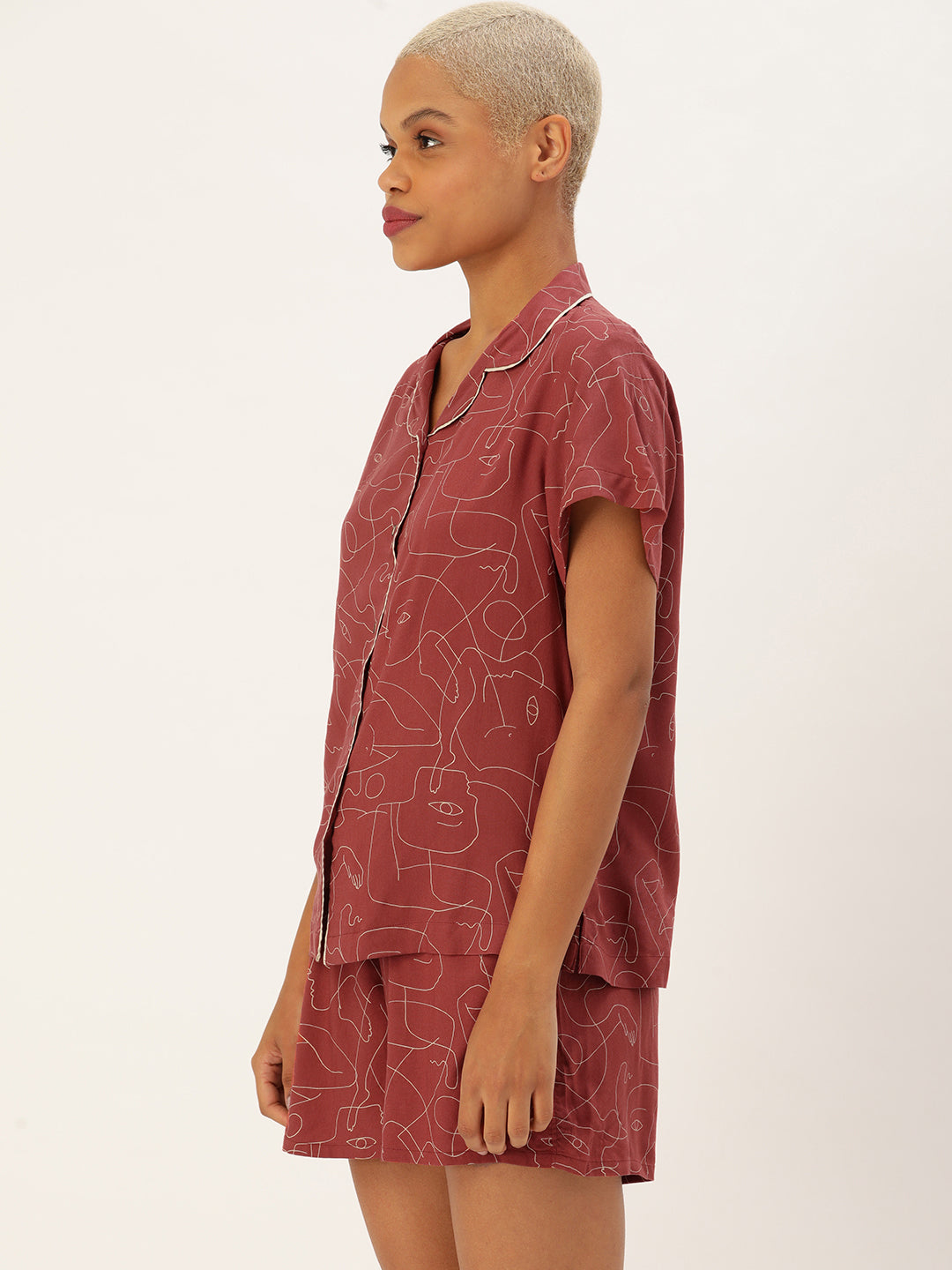 Printed Night Suit