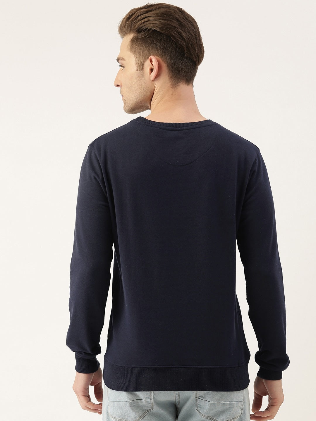 Solid Hooded Sweatshirt