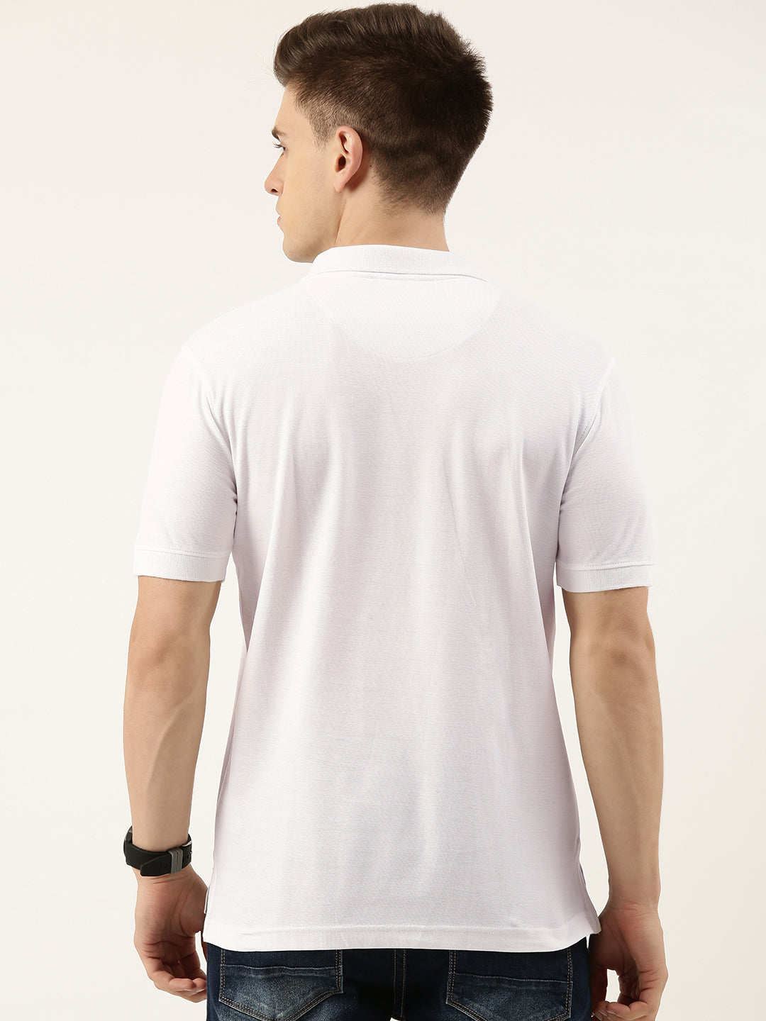Solid Polo T-shirt