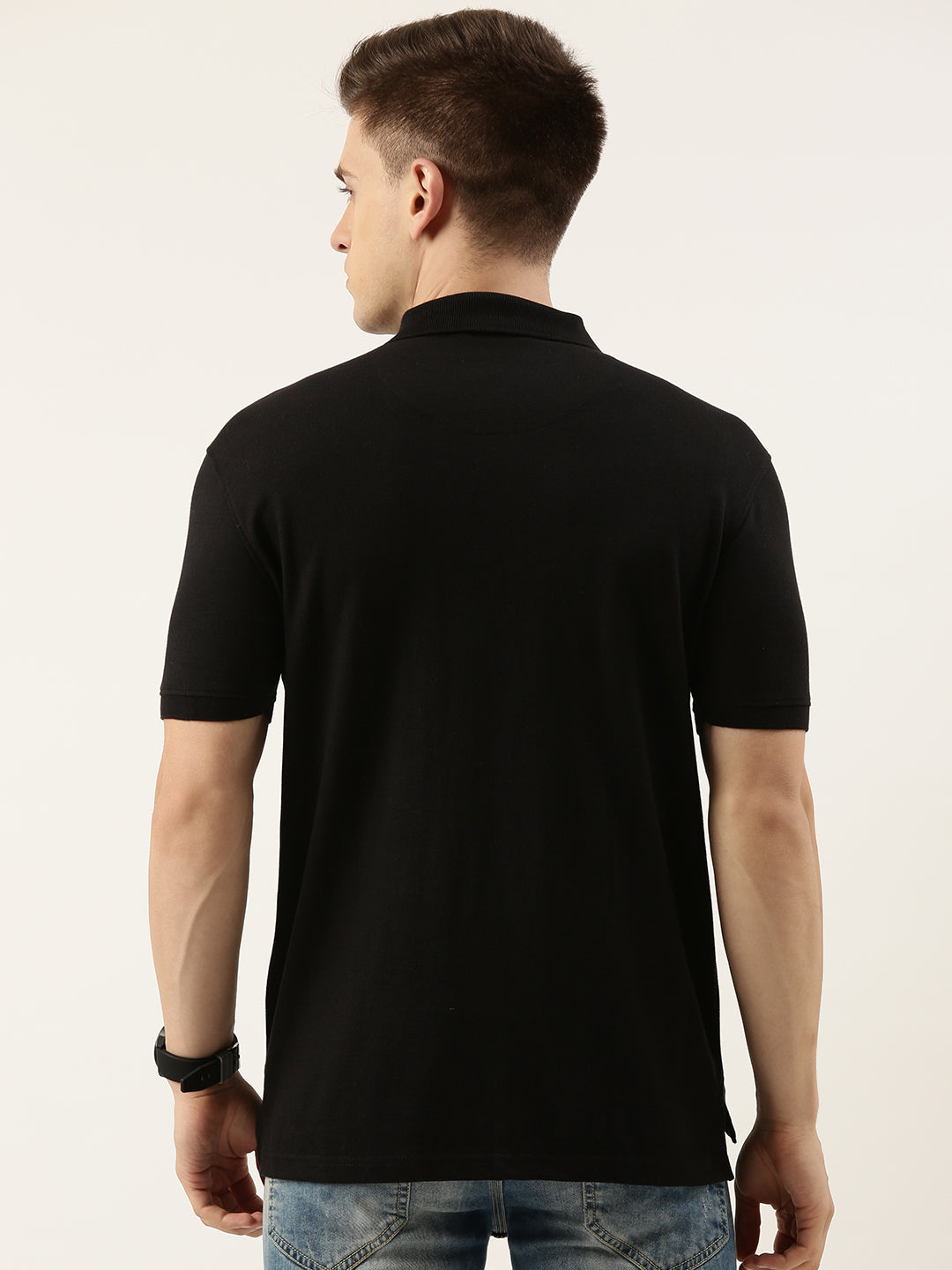 Solid Polo T-Shirt