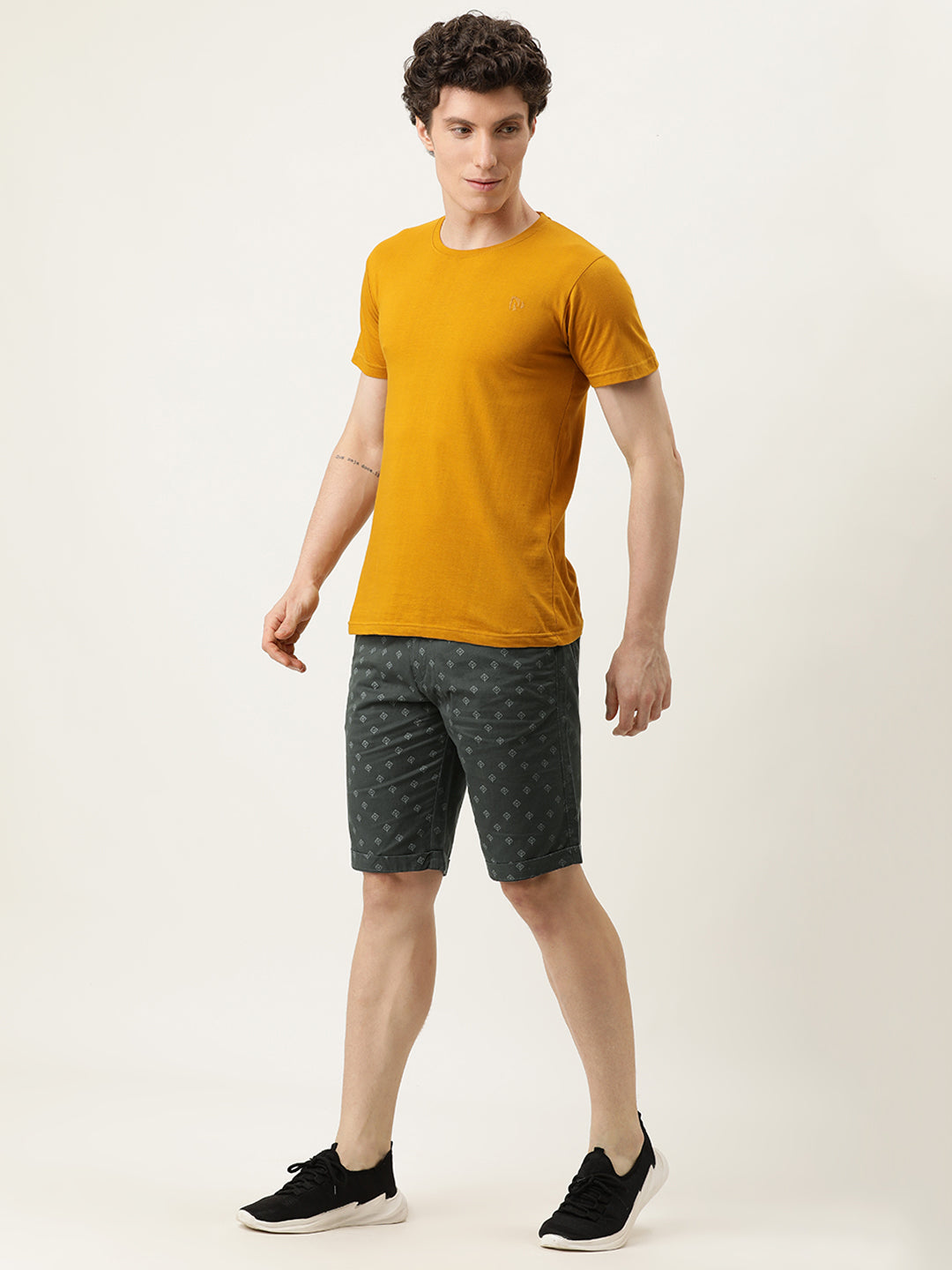 Printed Chino Shorts
