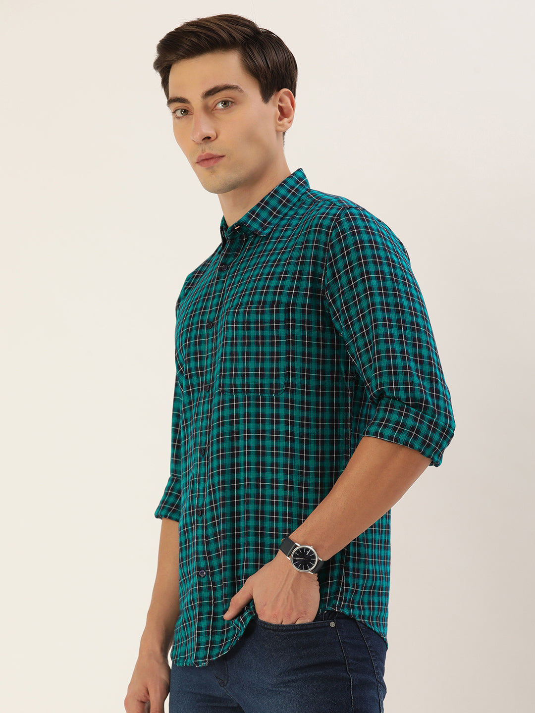 Checked Casual Shirt