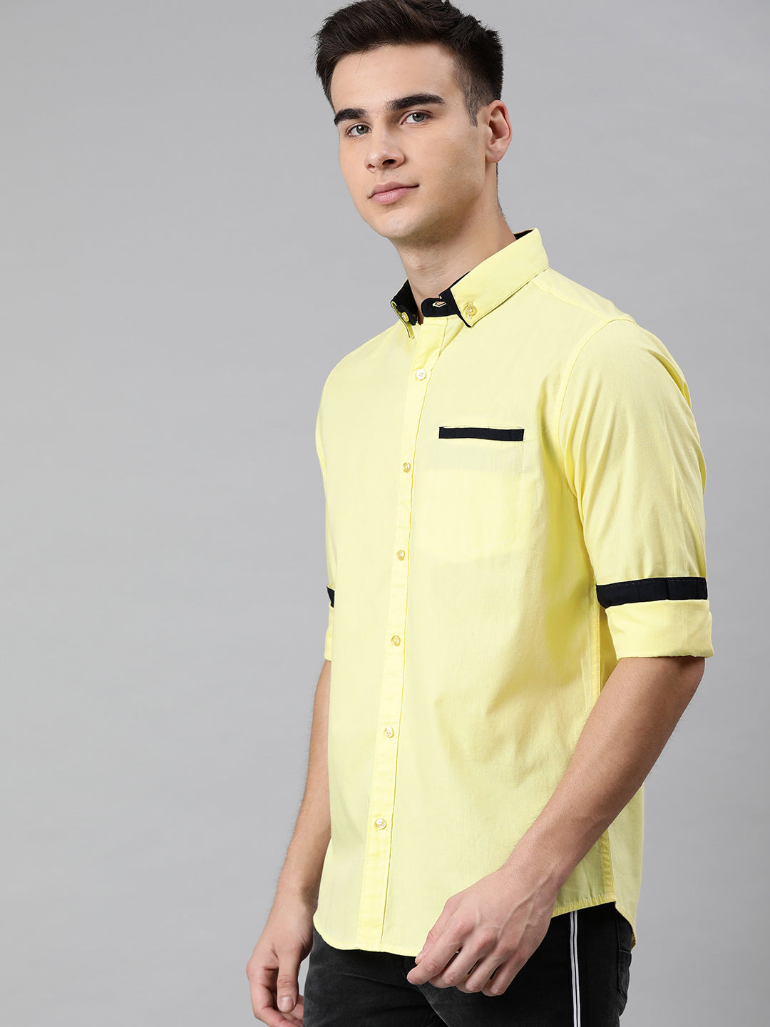 Solid Casual Shirt