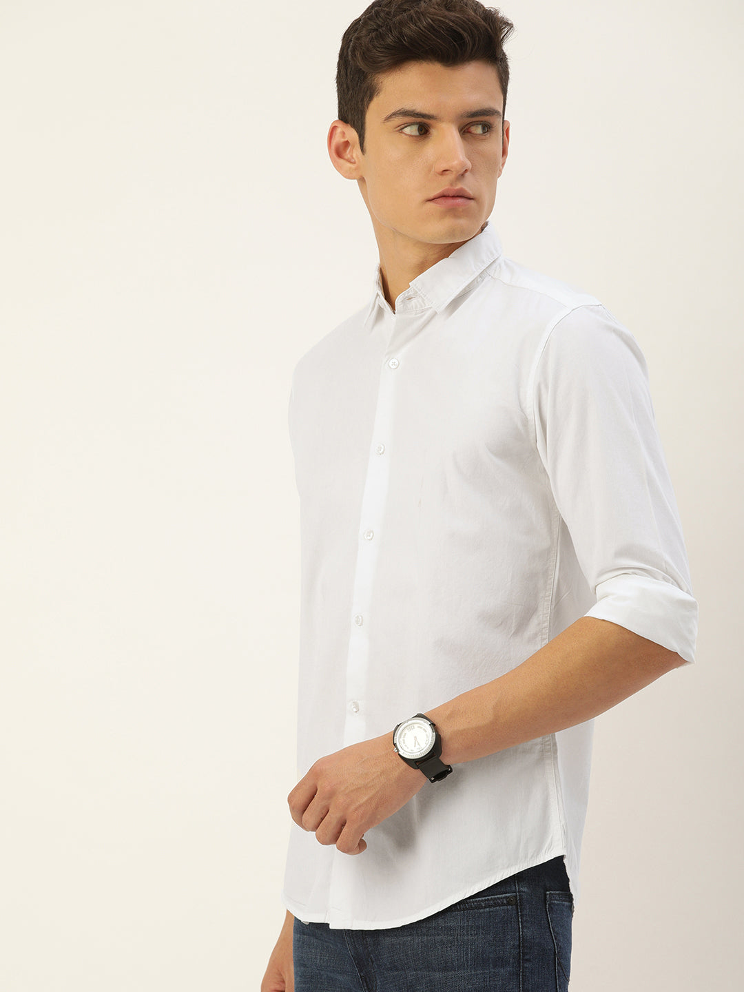 Solid Casual Shirt
